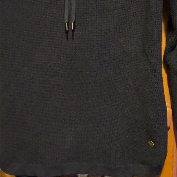 LRL Lauren Jeans CO black cowl neck sweater - Picture 3 of 12